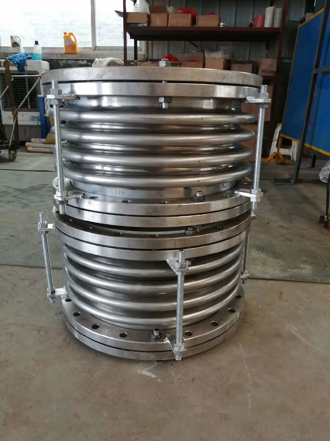 Factory Sale Flange Stainless Steel Metal Bellows Pipe Expansion Joint/Single Axial Type Expansion Joint, Stainless Steel 304 Corrugated Metal Bellows Expansion